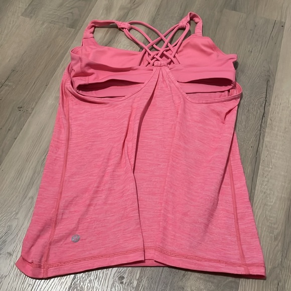 Lululemon Sunset Salutation Tank sz 6 In Pink Lemonade - Picture 2 of 6
